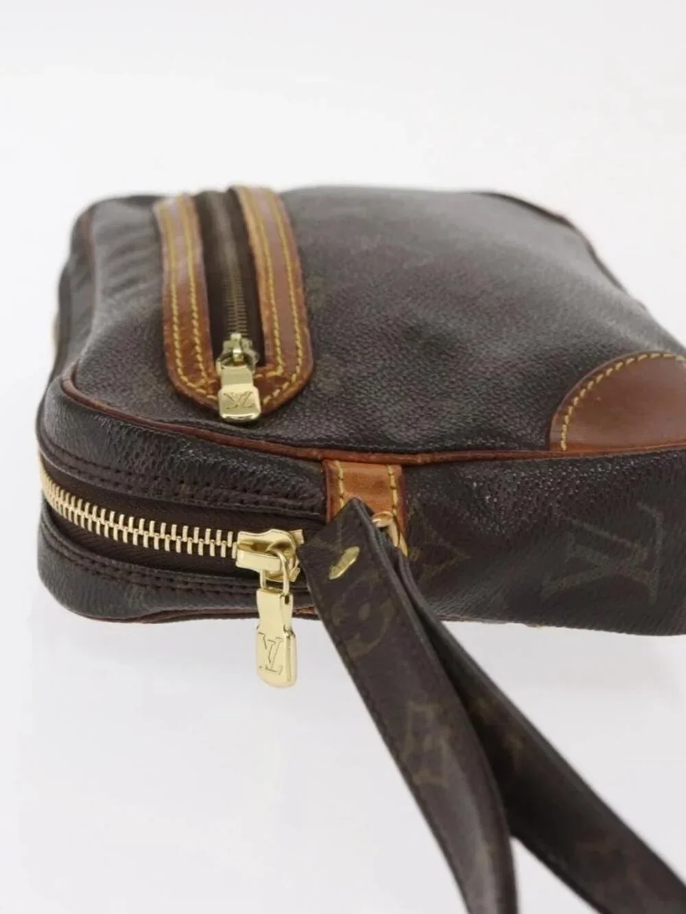 LOUIS VUITTON Monogram Marly Dragonne GM Clutch Bag M51825 LV Auth 161388
